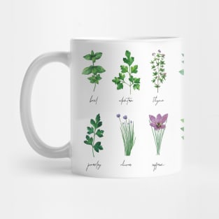 Botanical Herbs Botanical Boteny Mug